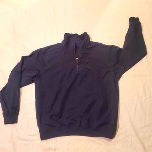 Izod half zip sweatshirt windbreaker